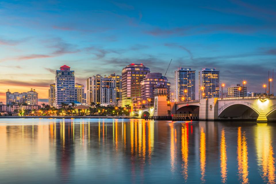 West Palm Beach, Florida skyline